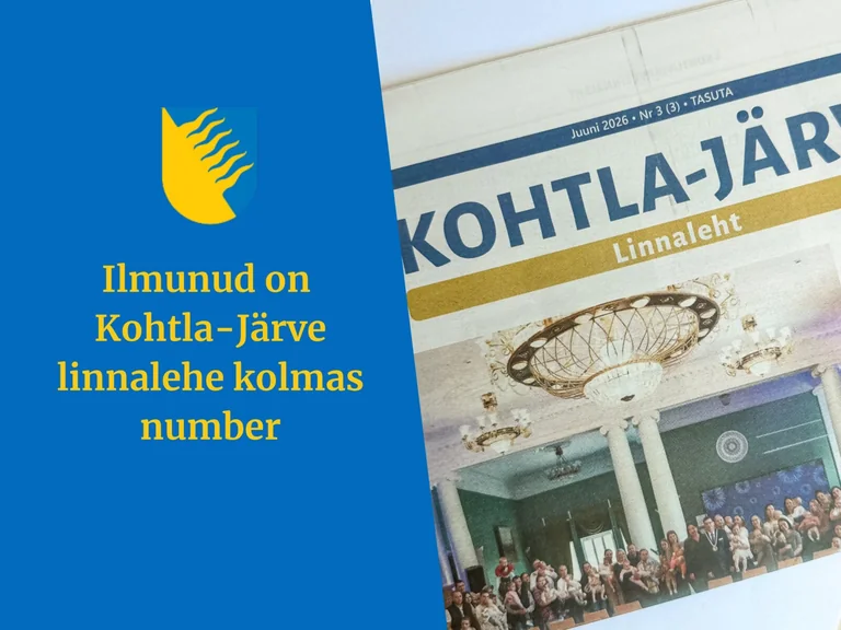 Kohtla-Järve linnalehe uus number jõuab lugejateni