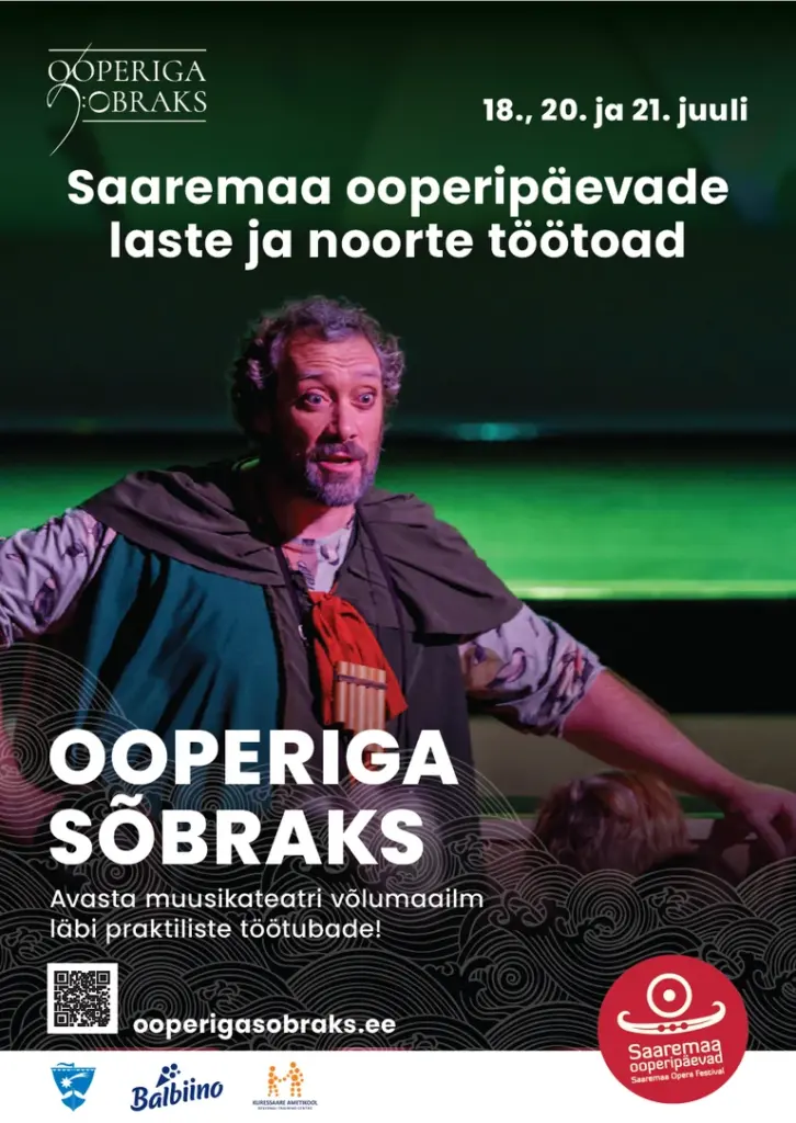„Ooperiga Sõbraks” tasuta finaal Kuressaares 21. juulil