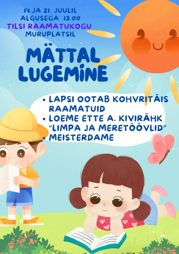 Põlvamaal toimub 21. juulil tasuta „Mättal lugemine“