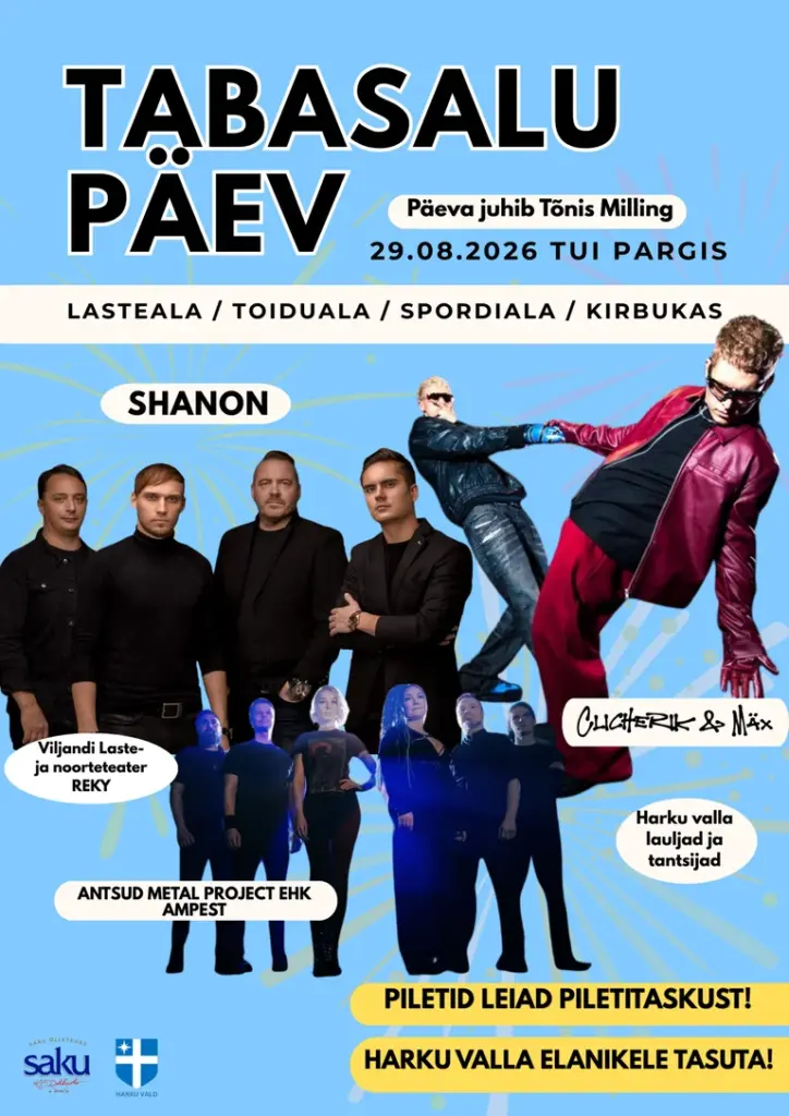 Tabasalu päev kutsub 10. augustil kogu pere Tui parki