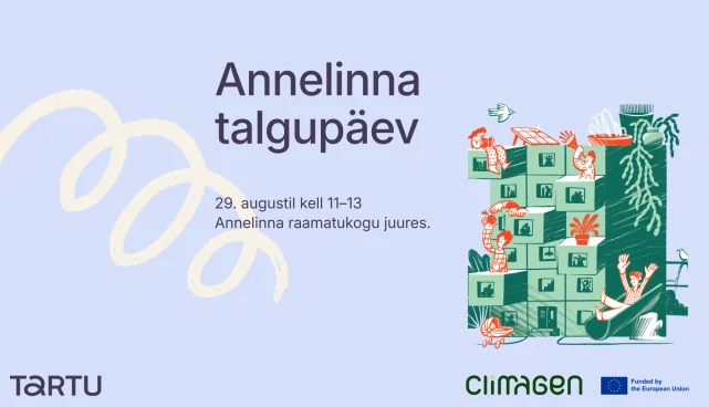 Annelinna talgupäev Tartus on tasuta – käed mulda 29. augustil